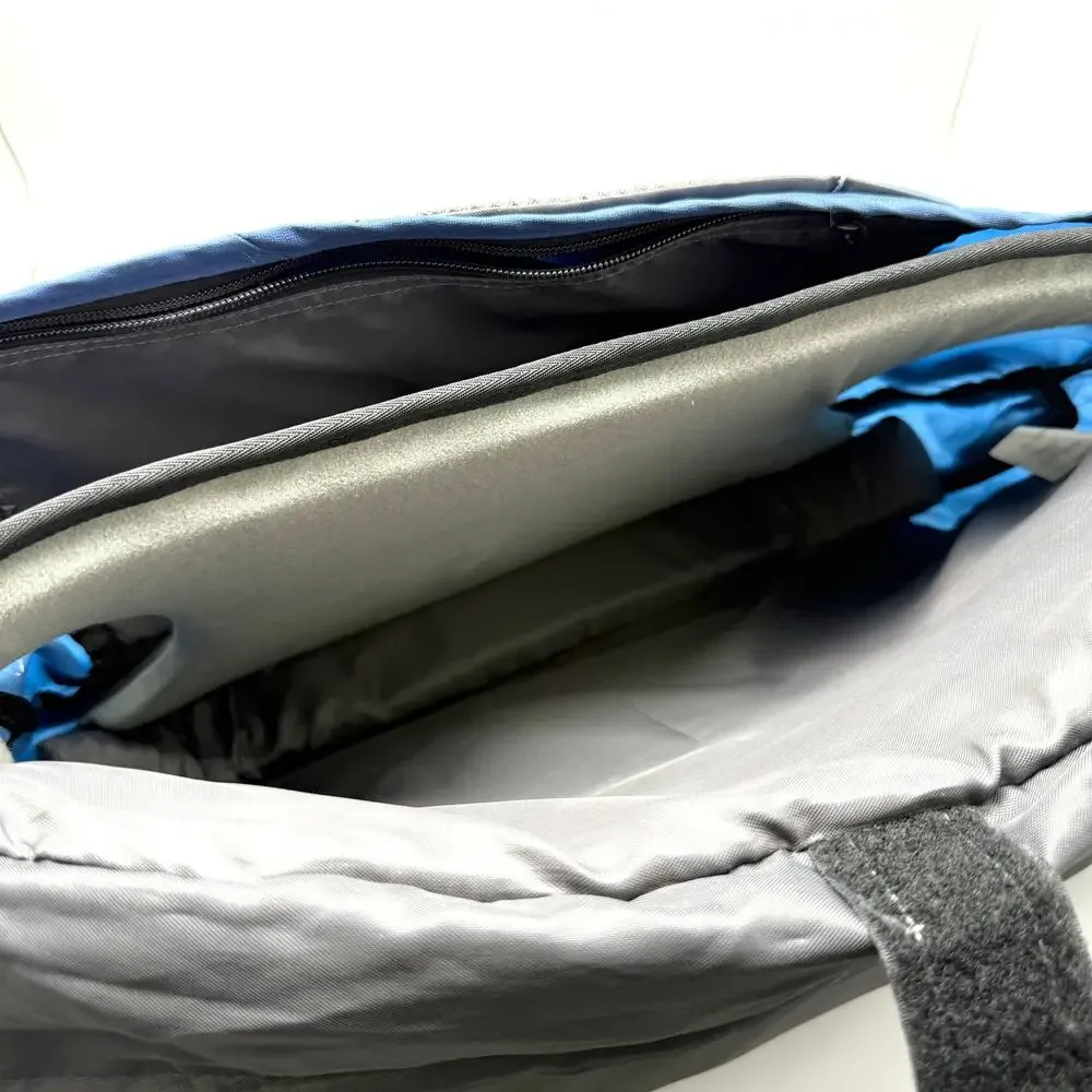 Kelty Treble Crossbody Messenger Bag Expandable Travel Organizer Blue Outdoor